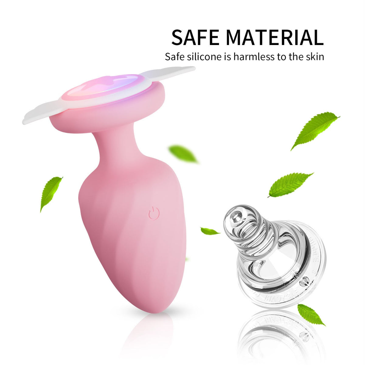 Pink rose plug