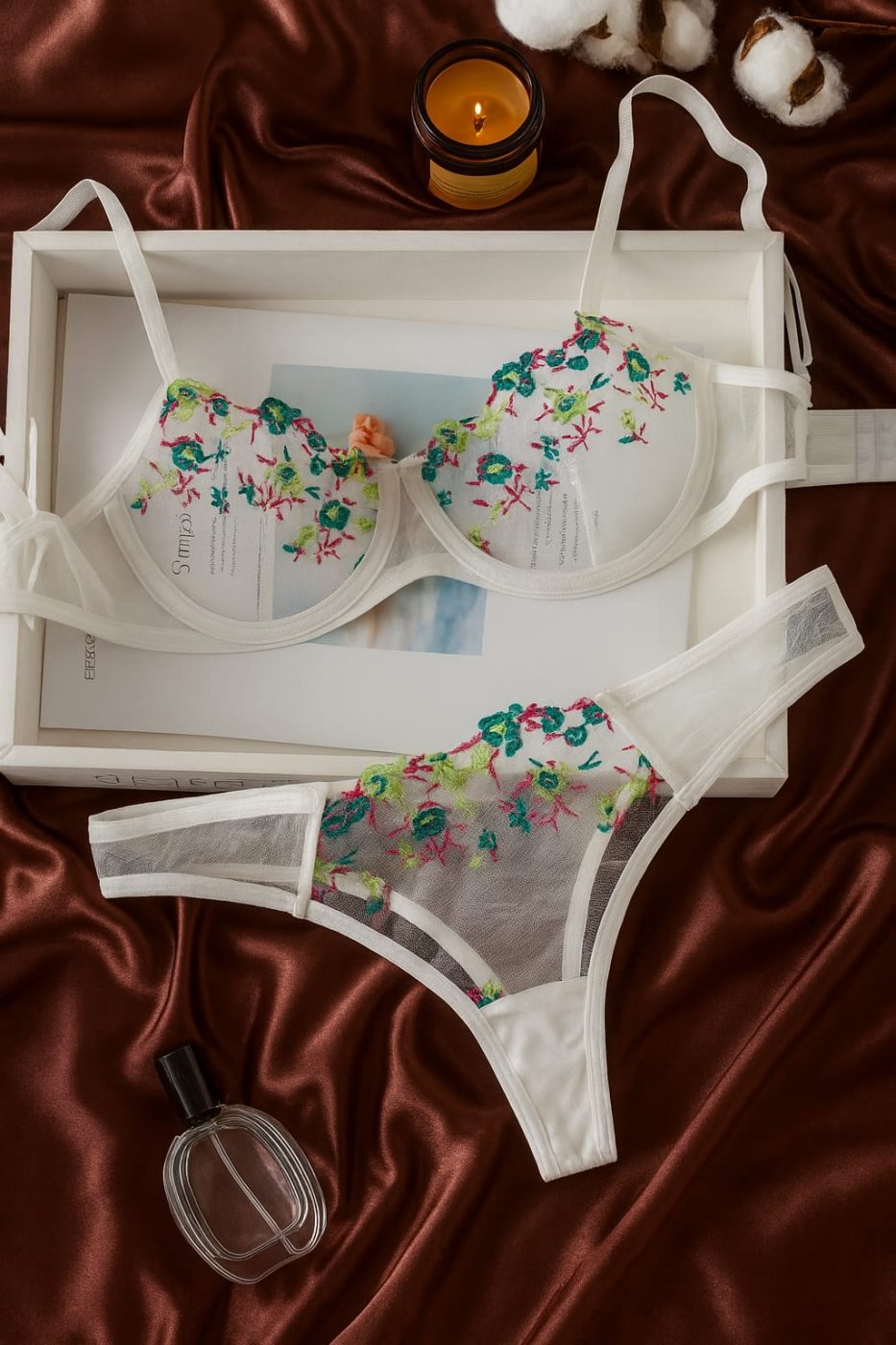 White lingerie set